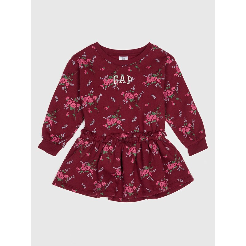 GAP Baby Sweatshirt Dress with Logo - Girls 66313132
