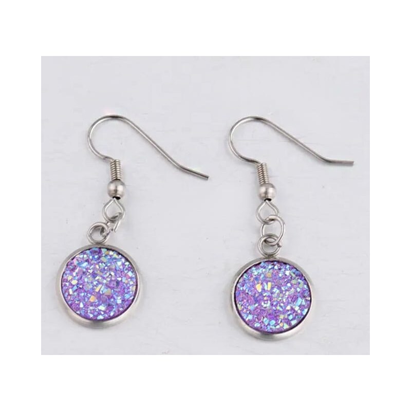 Oceľové náušnice Glare 444 66209006