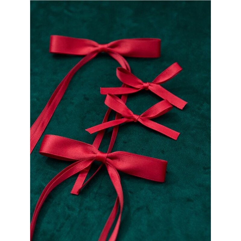 Sinsay - Spona do vlasov 4 pack - červená 66216727