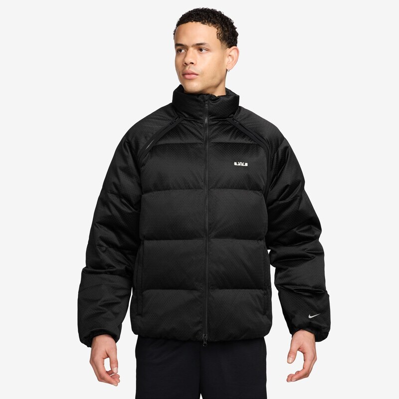 Nike Therma-FIT LeBron Down Jacket Black - Pánske - Bunda Nike - 66361461