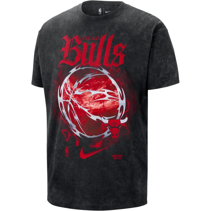 Nike NBA Max90 Chicago Bulls Courtside Halloween Tee - Pánske - Tričko 66361474