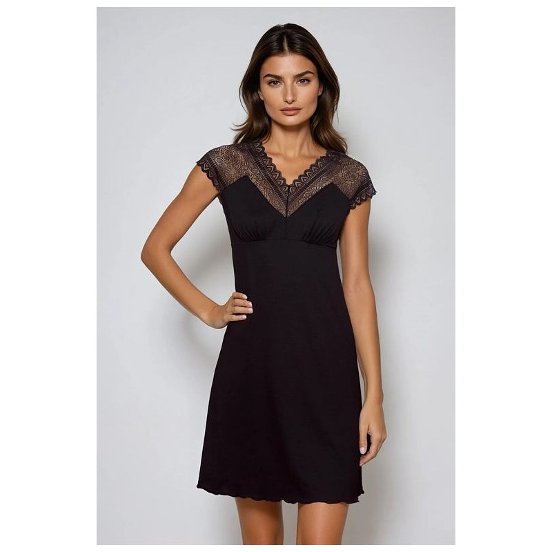 Eldar Nočná košieľka Margaret čierna 46997825