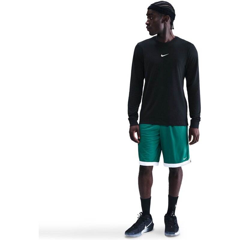 Nike Basketball Long-Sleeve Tee Black - Pánske - Tričko Nike - Čierne 66361519