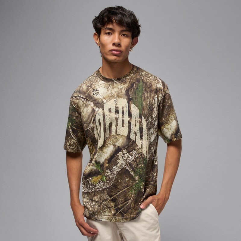 Jordan Brooklyn Realtree Tee Sail - Pánske - Tričko Jordan - Biele - 66361574