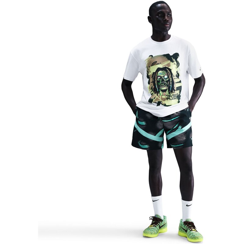 Nike Ja Dri-FIT 6 Icon Basketball Shorts Bleached Turq - Pánske - 66361584