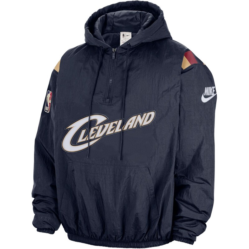 Nike Therma-FIT NBA Cleveland Cavaliers Hardwood Clasics 1/2-Zip 66361631