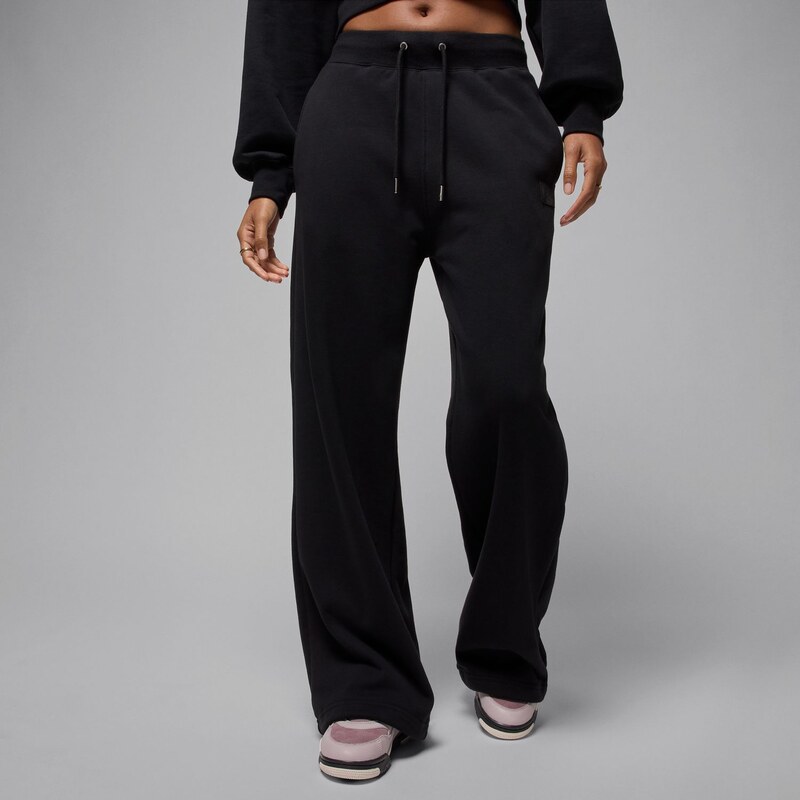 Jordan Flight Fleece Wmns French Terry Open-Hem Pants Black - Dámske - 66361626