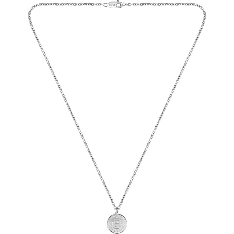 Hugo Boss Pánsky oceľový náhrdelník Double B 1580761 66590207