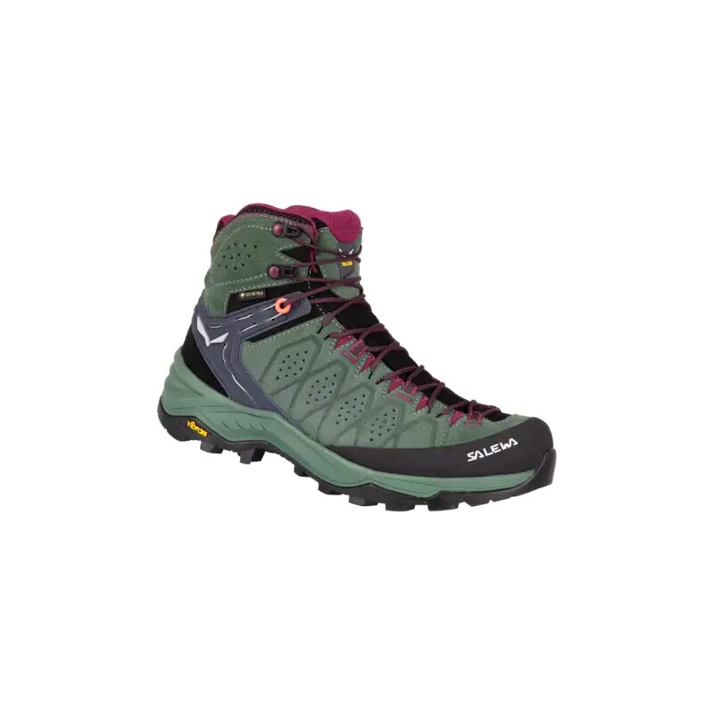 Salewa Alp Trainer 2 Mid GTX dámske topánky Duck Green/Rhododendon EU 66210477