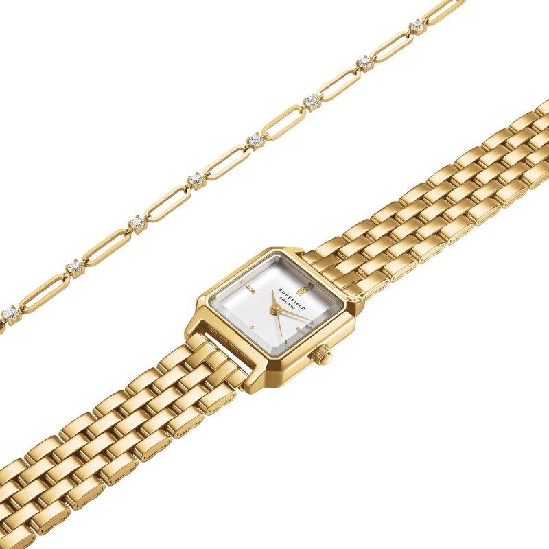 Darčeková súprava Rosefield Boxelle Watch a náramok s okrúhlymi 66387460