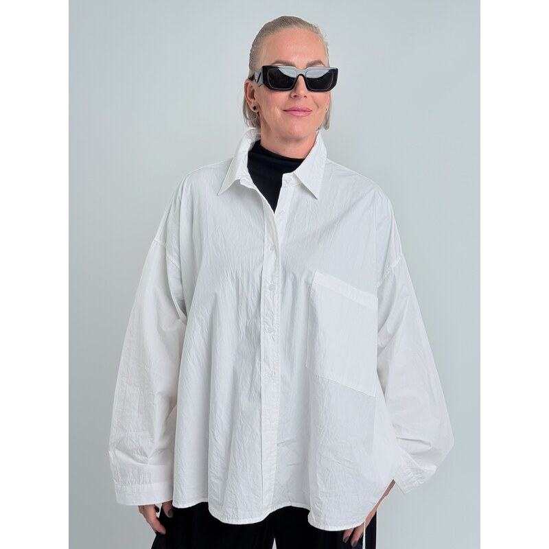 Voga Móda Biela košeľa CLASIC 66211339