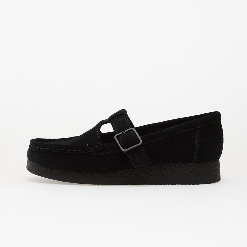 Clarks WallabeeEVOBar Black Suede 66211443