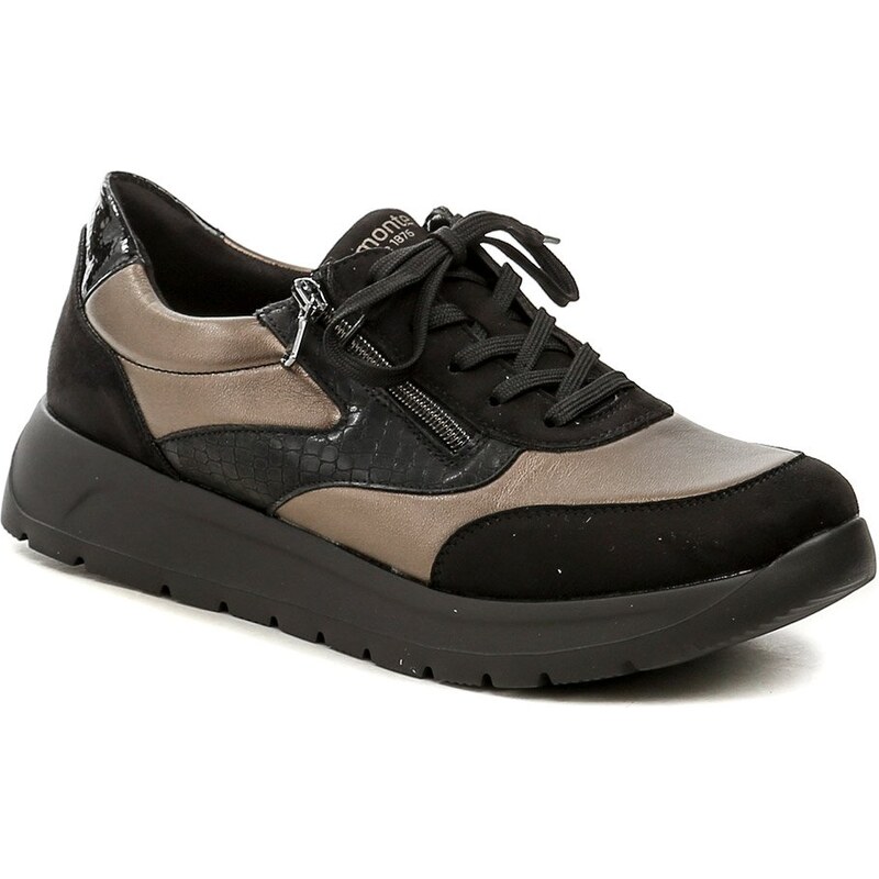 Remonte D2V02-04 čierno bronzové dámske nadmerné poltopánky 66211713