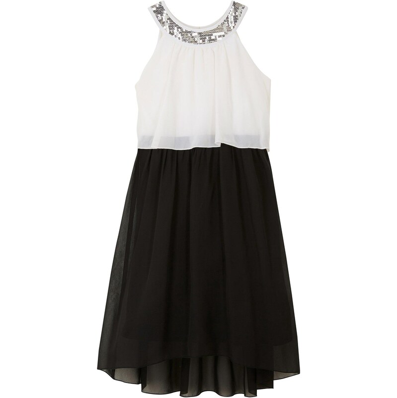 bonprix Sviatočné šaty pre dievčatá, farba biela 45670626
