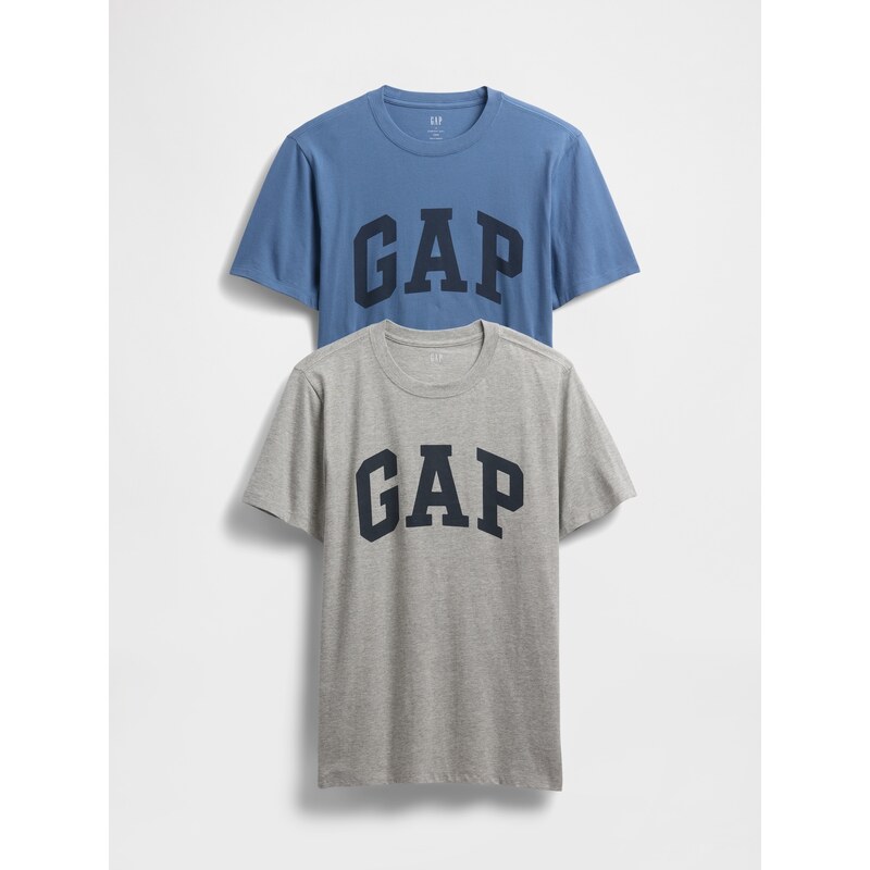 GAP Pánske Tričko s logom Everyday Soft, 2 ks 885595-03 66265081