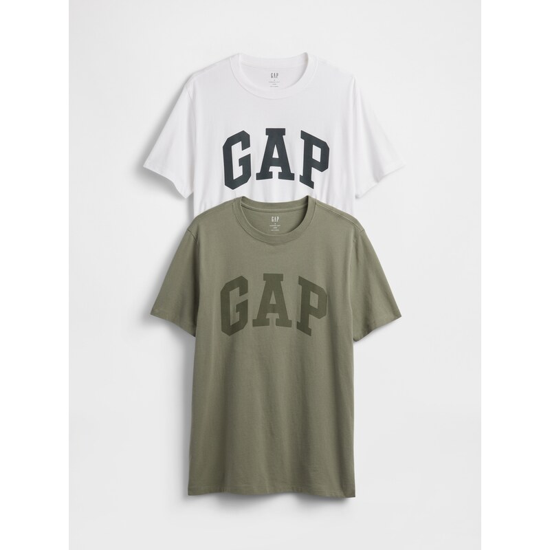 GAP Pánske Tričko s logom Everyday Soft, 2 ks 885595-04 66265082