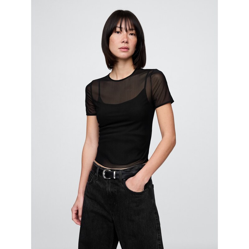 GAP Dámske crop tričko 778077-01 66265688