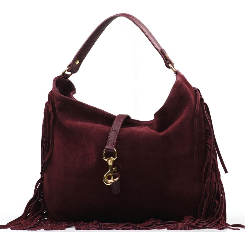 Blaire Kožená kabelka Gerda bordó 66212318