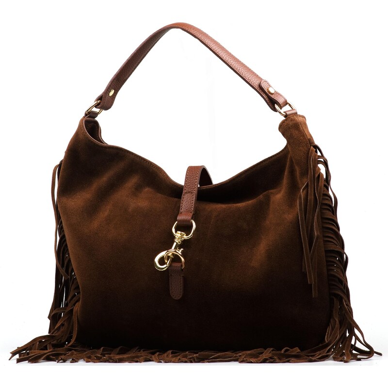 Blaire Kožená kabelka Gerda hnedá 66212319