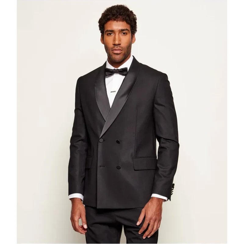 HUGO Sako Karlo254E1X | Modern fit | s prímesou vlny 66212399