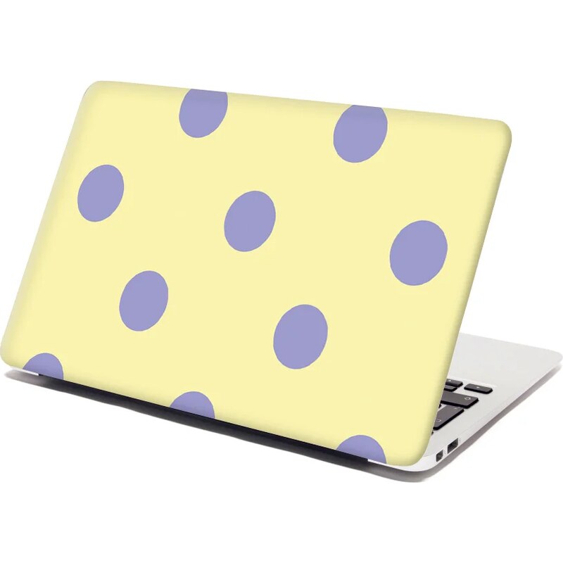 Sablio Samolepka na notebook Fialové bodky 65100057