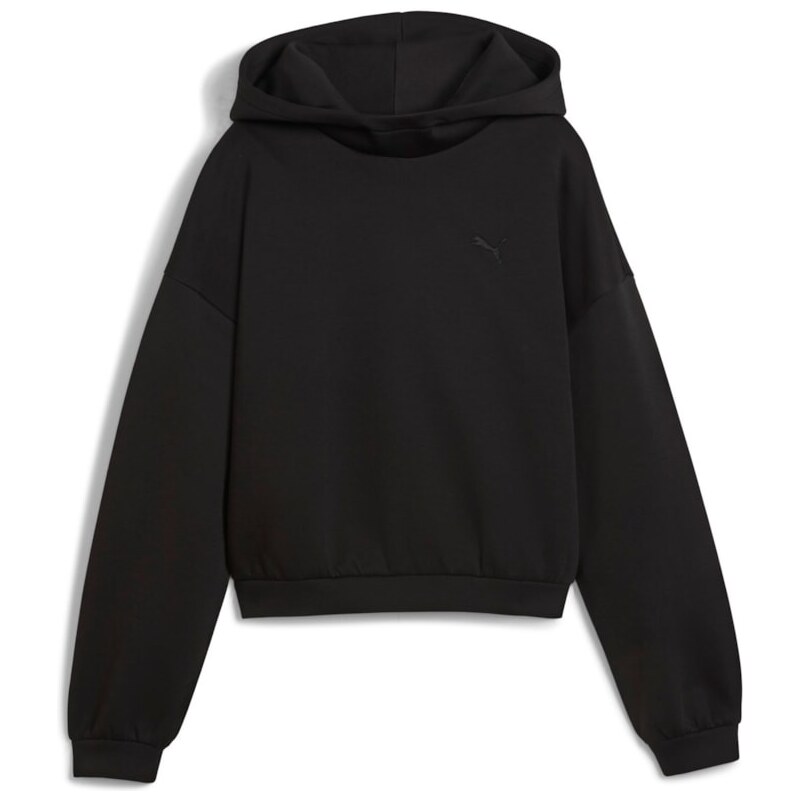 Puma Wardrobe Essential Oversized Crew DK black 66215056