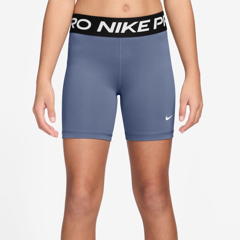 Nike Pro Big Kids (Girls) Dri-FIT 5 Shorts WORLD INDIGO/WHITE 499 66215058