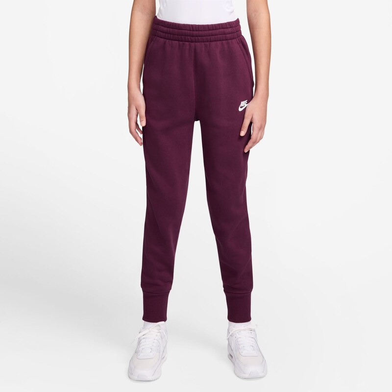 Nike Sportswear Club Fleece Big Kids (Girls) High-Waisted Fitted Pants 66215059