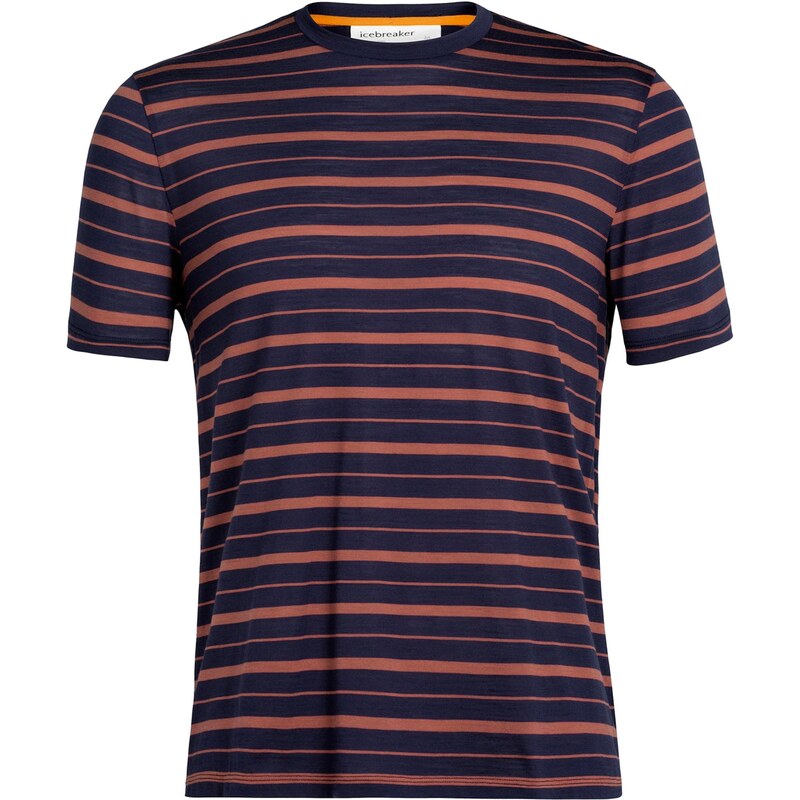 ICEBREAKER Funkčné tričko Wave námornícka modrá / kaki / biela 66222177