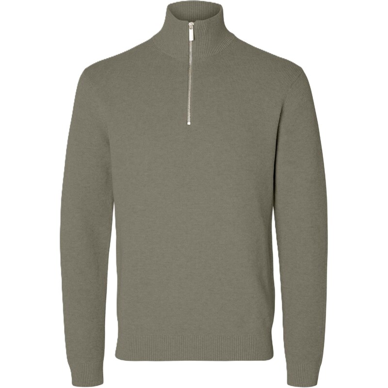 SELECTED Sveter SLHDANE pastelovo zelená 66222183