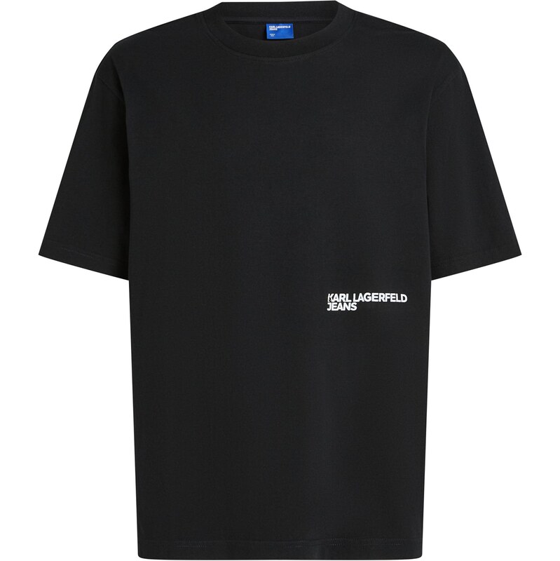 KARL LAGERFELD JEANS Tričko grafitová / čierna / biela 66222283