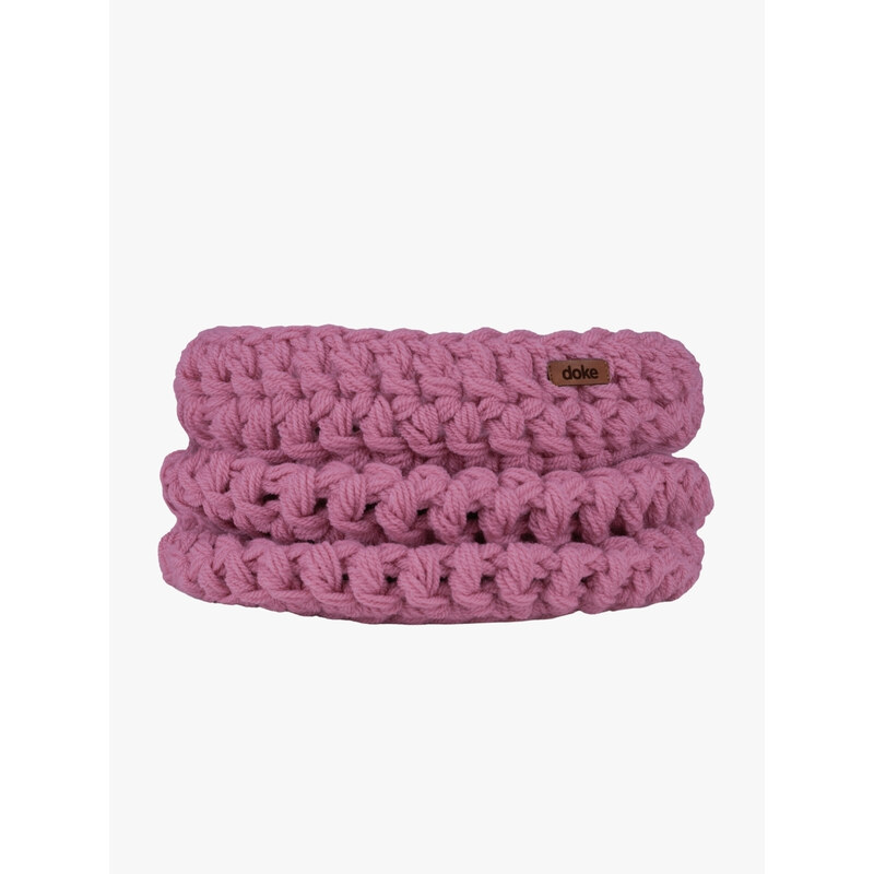 DOKE Háčkovaný nákrčník lilac 66216504