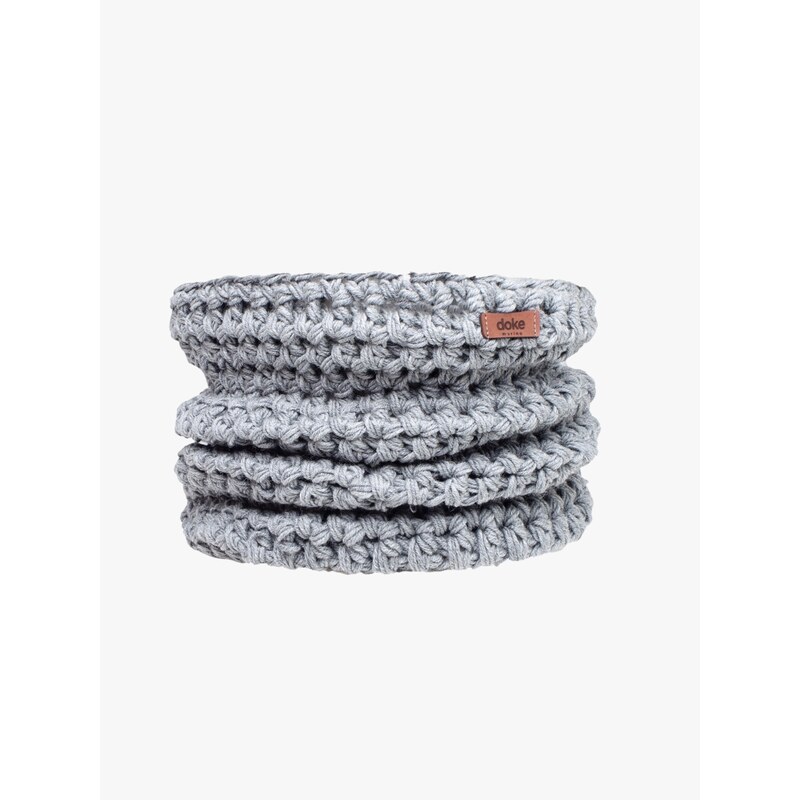 DOKE Merino háčkovaný nákrčník light 66216523