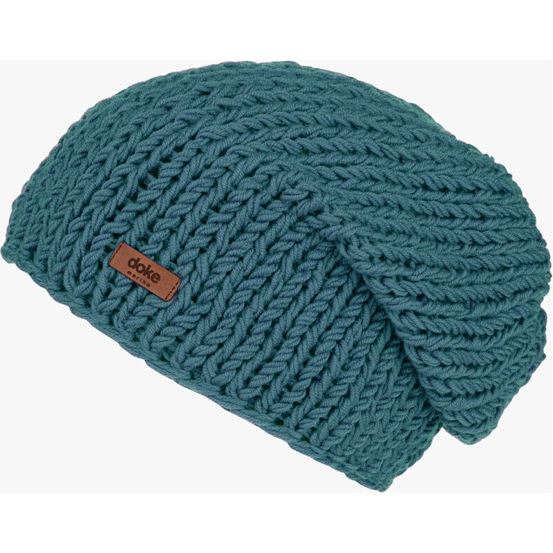 DOKE Merino pletená čiapka roy aqua 66216524