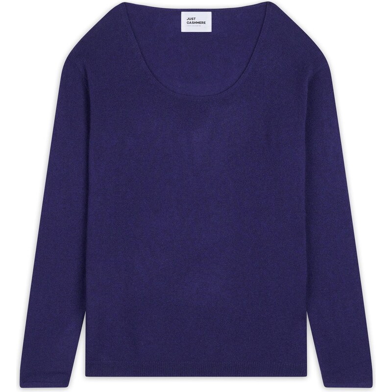 JUST CASHMERE Sveter Fiona tmavomodrá 66222532