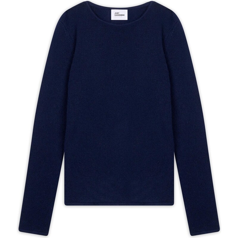 JUST CASHMERE Sveter Joyce námornícka modrá 66222533