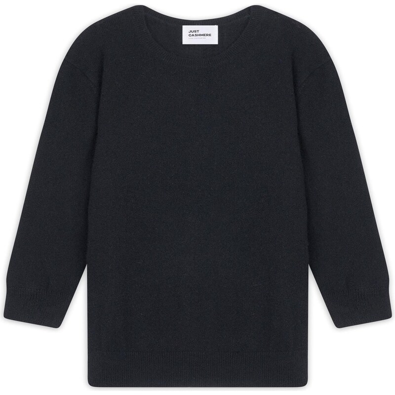 JUST CASHMERE Sveter Janice čierna 66222558