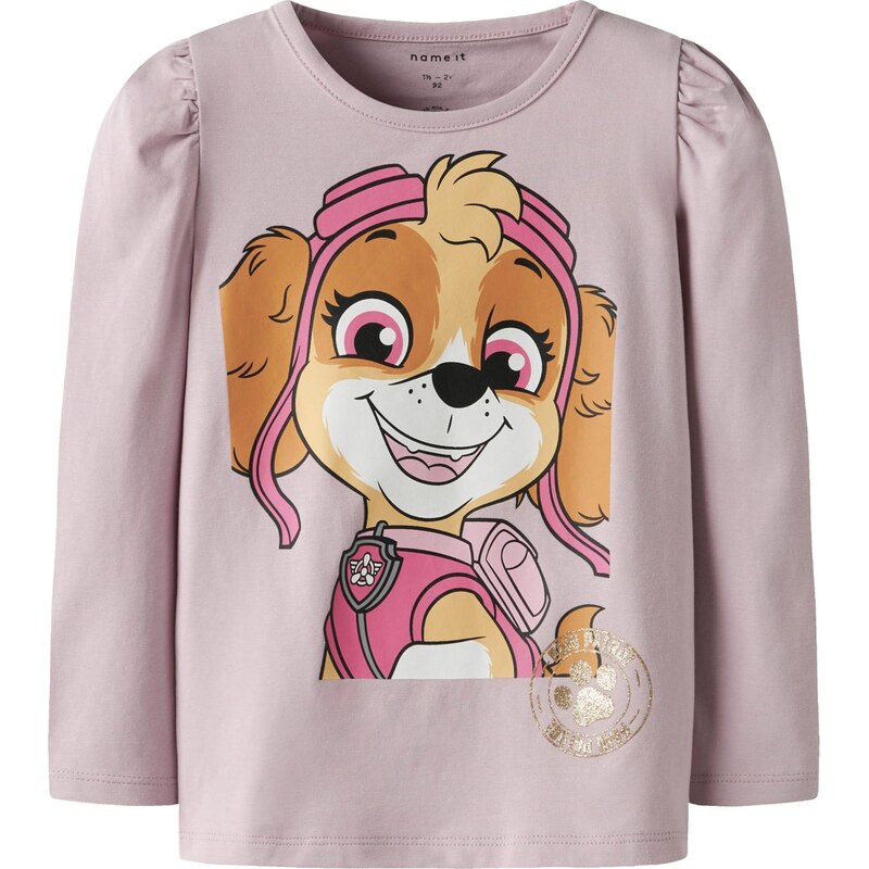 NAME IT Tričko NMFNAJA PAW orgovánová / oranžová / ružová 66222600