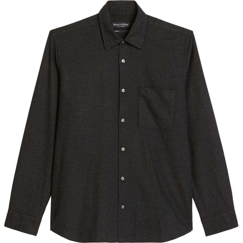 Marc OPolo Košeľa tmavosivá / čierna 66222654