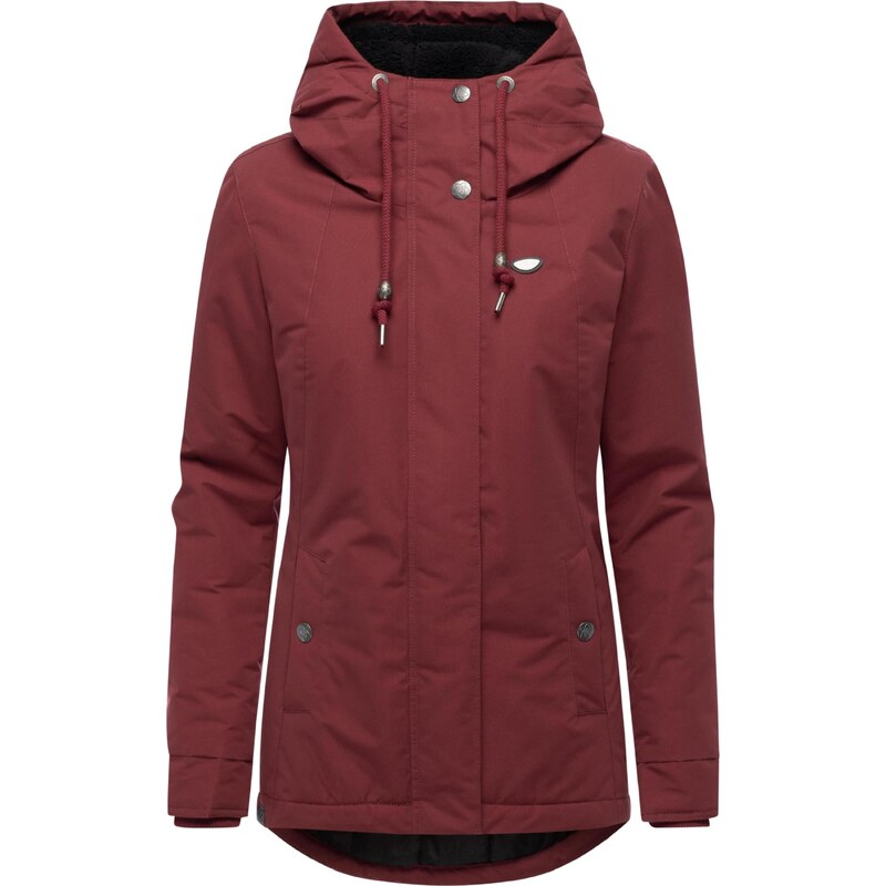 Ragwear Funkčná bunda Alvena vínovo červená 66222694
