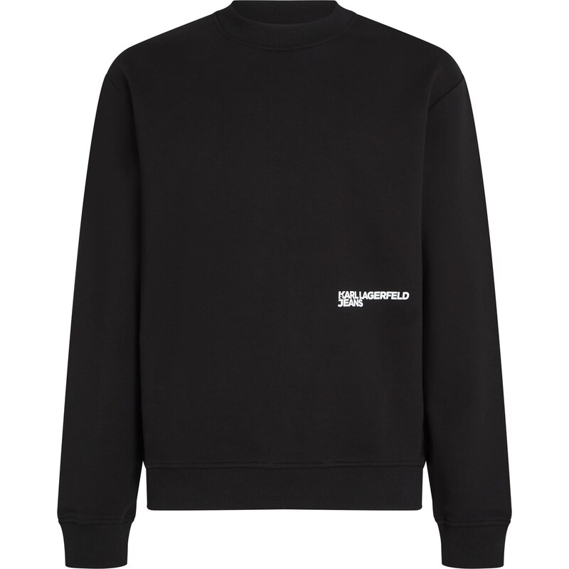 KARL LAGERFELD JEANS Mikina DIGITIZED KARL azúrová / sivá / čierna / 66222764