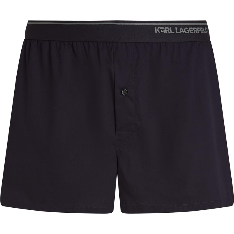 Karl Lagerfeld Boxerky Ikon námornícka modrá / sivá 66222794