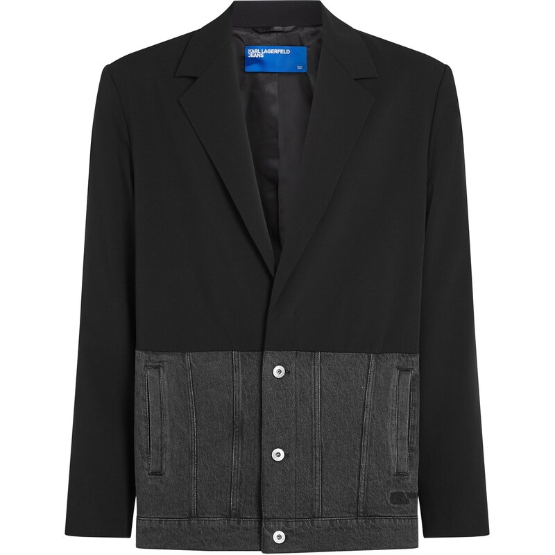 KARL LAGERFELD JEANS Prechodná bunda čierna / čierny denim 66222805