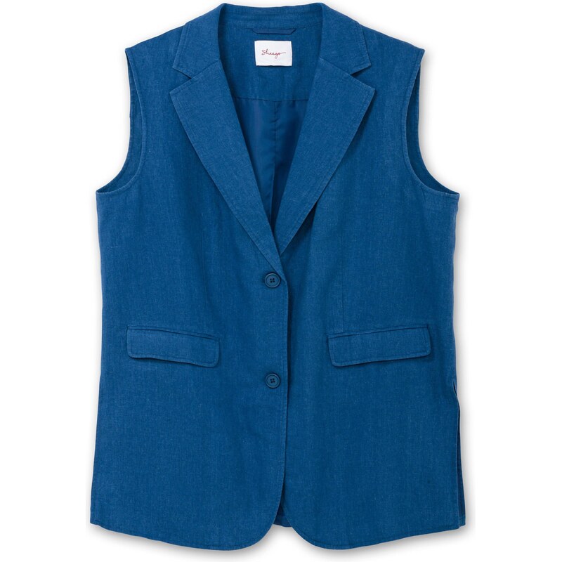 SHEEGO Vesta k obleku modrá 66222852