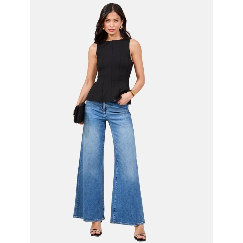 Lipsy Blúzka čierna 66222879