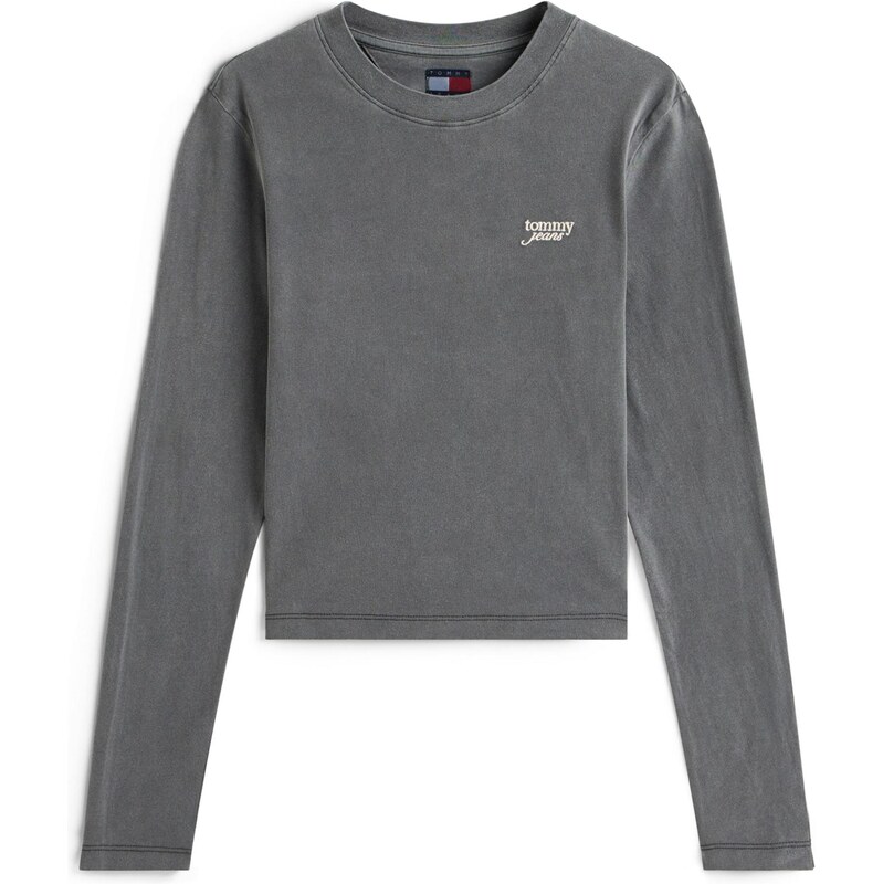 Tommy Jeans Tričko tmavosivá / biela 66222975