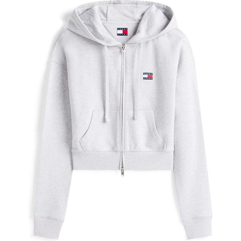 Tommy Jeans Tepláková bunda svetlosivá 66222981