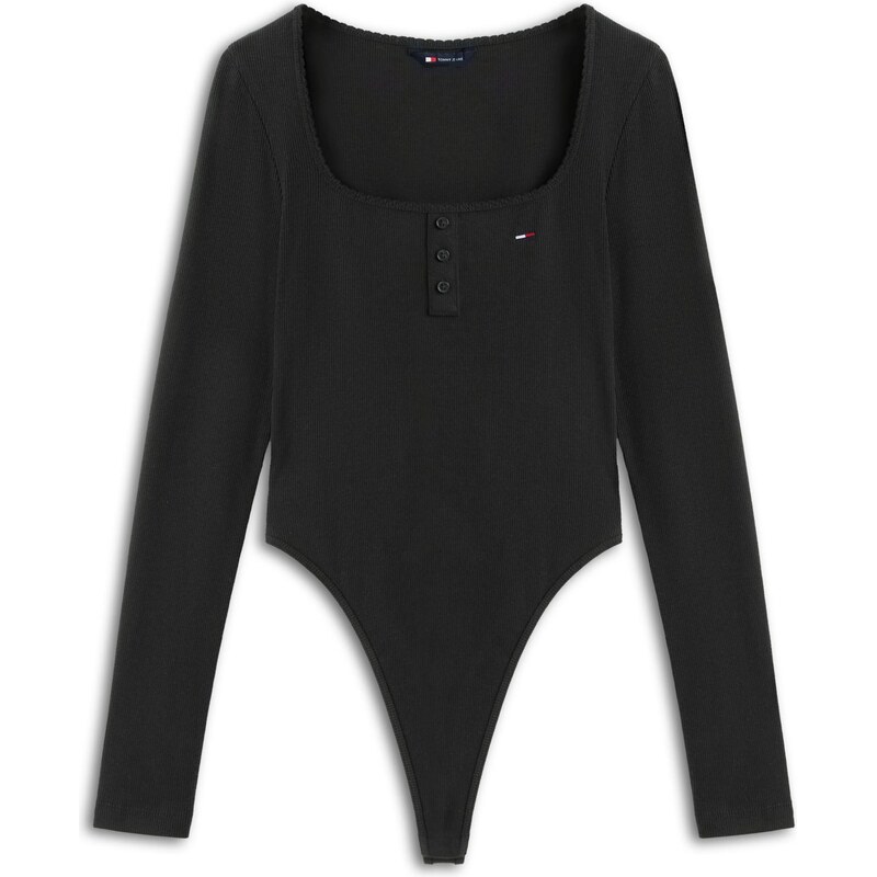 Tommy Jeans Košeľové body čierna 66222989