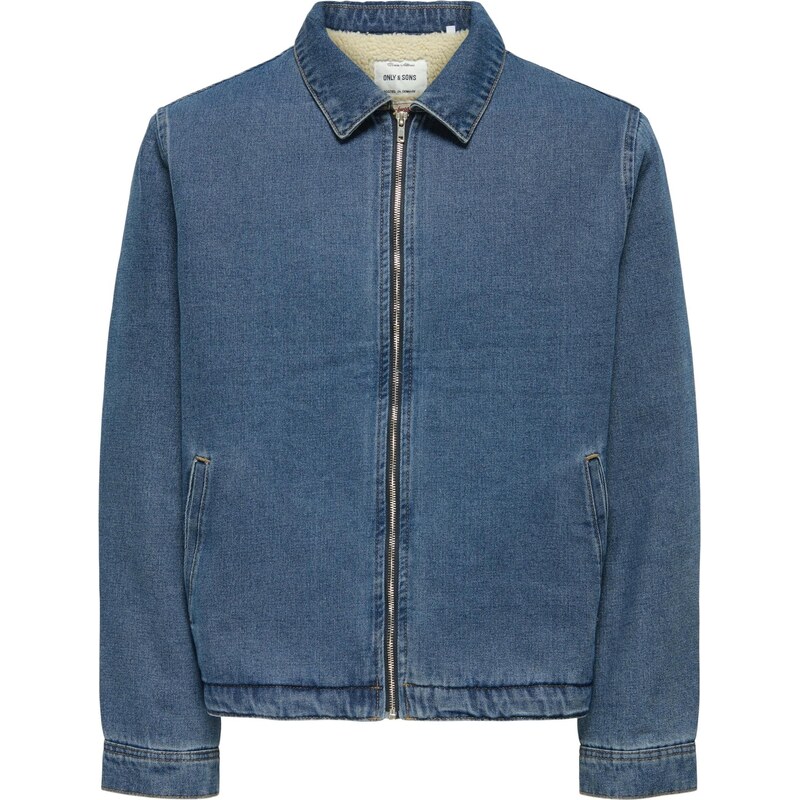 Only & Sons Prechodná bunda modrá denim 66223001