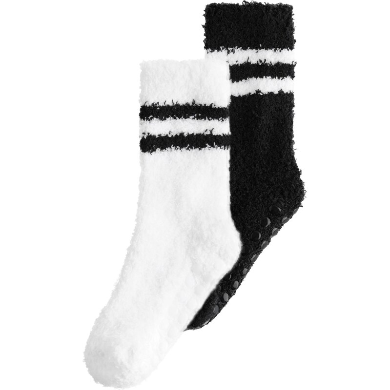 Next Ponožky čierna / biela 66223043